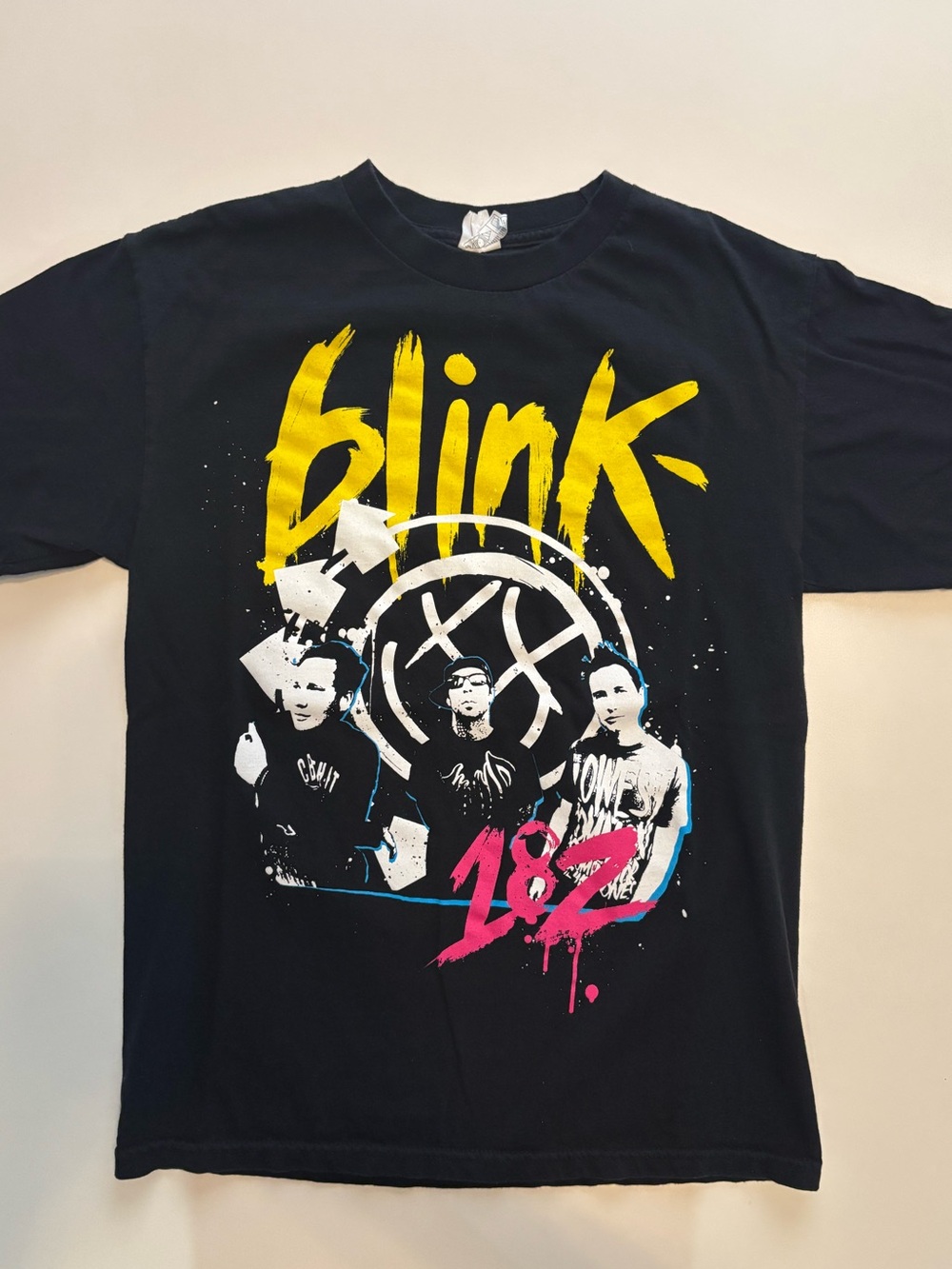 Y2K blink-182! Summer tour 2009 punk rock band shirt